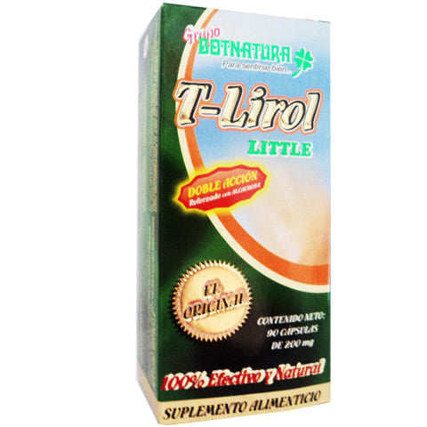 T-LIROL 30 CAPSULES 200 MG