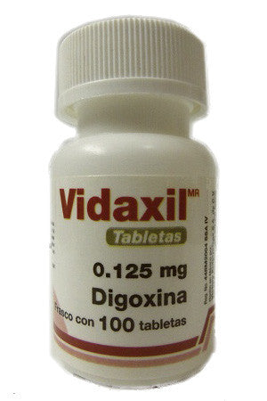 VIDAXIL (DIGOXIN) 0.125MG 100 TAB