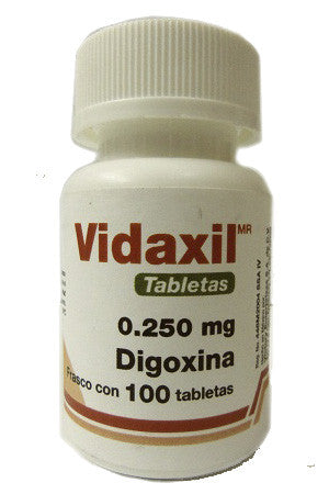 VIDAXIL (DIGOXIN) 0.250 MG 100 TABLETS