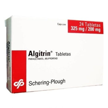 ALGITRIN (PARACETAMOL / IBUPROFEN) 325 MG/200 MG 12 TABLETS