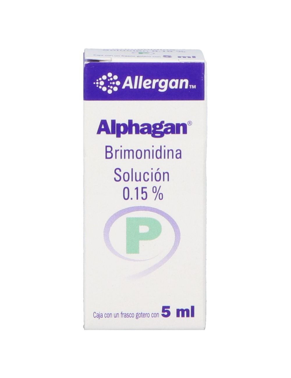 ALPHAGAN (BRIMONIDINE) 0.15% 1.5mg OPHTH. SOL. 5 ml