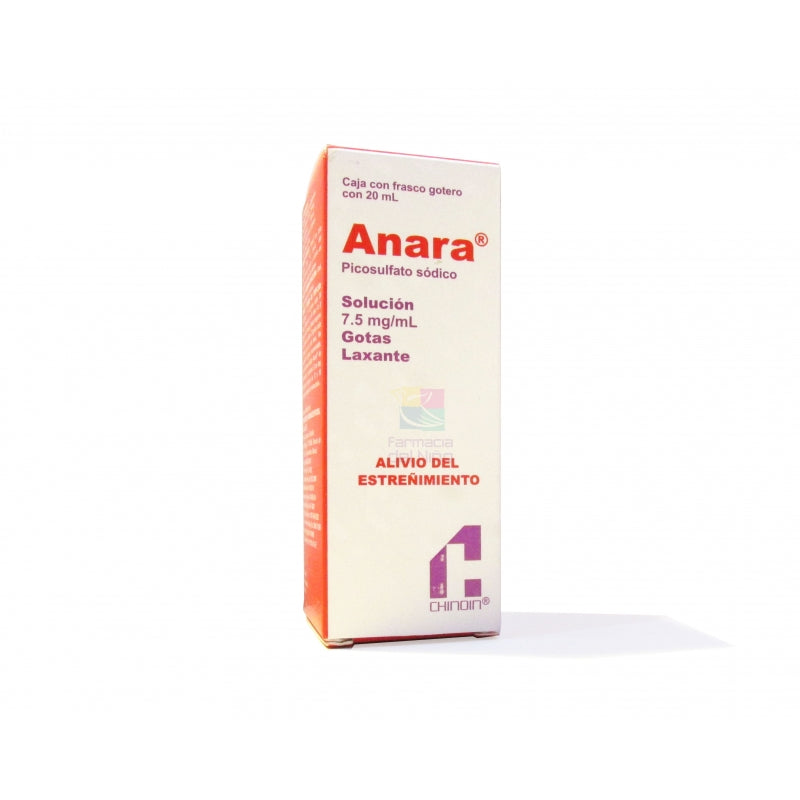 ANARA (SODIUM PICOSULFATE) LAXATIVE DROPS 20 ML