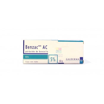 BENZAC AC (BENZOYL PEROXIDE) 5% 60 G