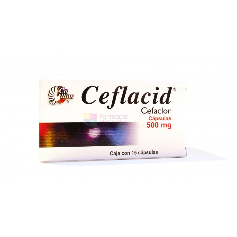 CEFLACID (CEFACLOR) 500 MG 15 CAPSULES