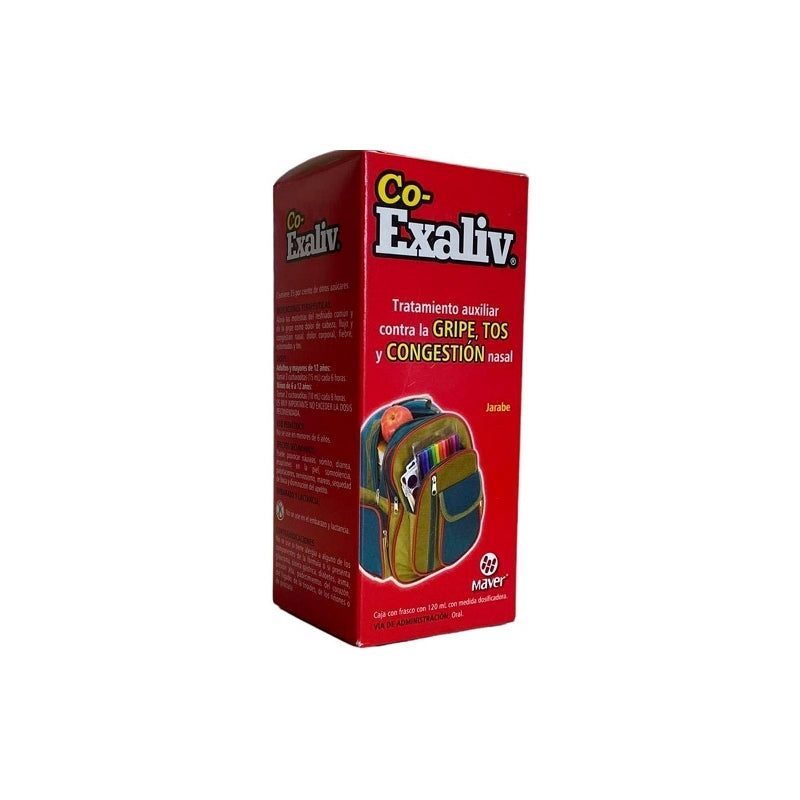 CO-EXALIV SYRUP 120 ML