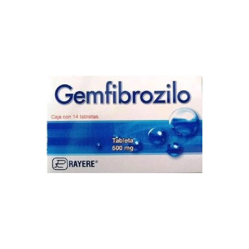 GEMFIBROZIL 600 MG 14 TABLETS