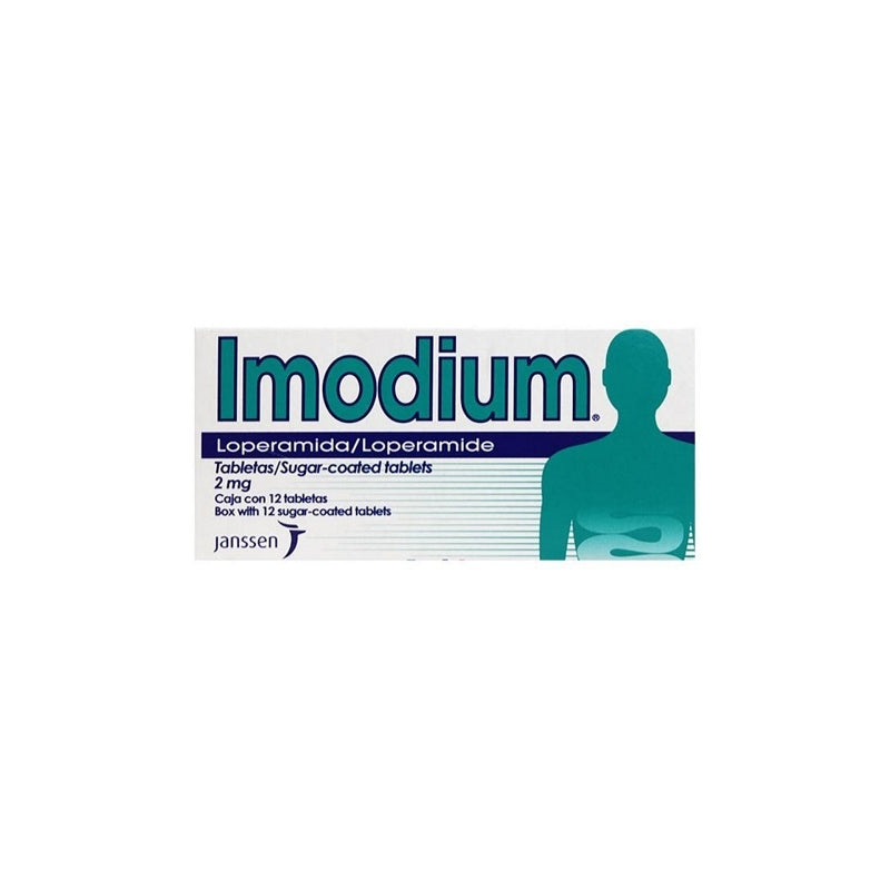 IMODIUM (LOPERAMIDE) 2 MG 12 TABLETS