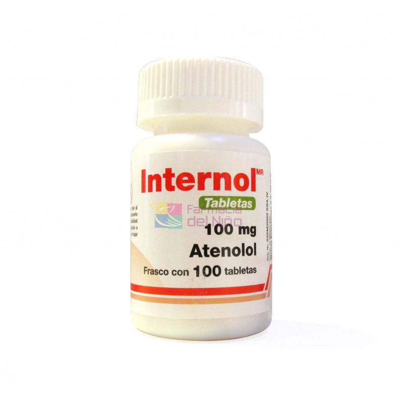 INTERNOL (ATENOLOL) 100 MG 100 TABLETS