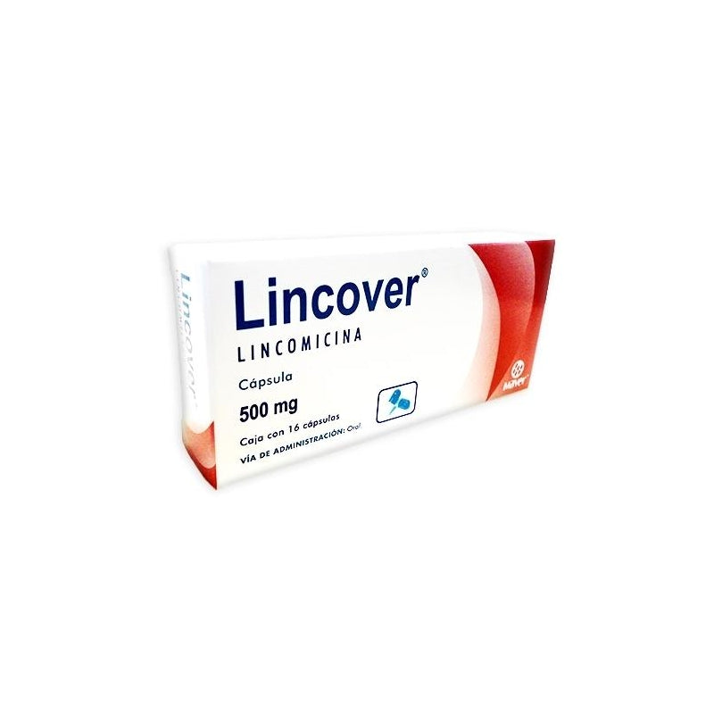 LINCOVER (LINCOMYCIN) 500 MG 16 CAPSULES