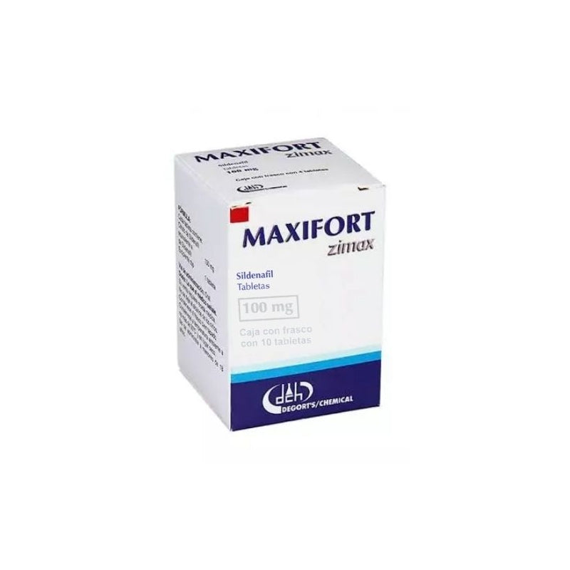 MAXIFORT ZIMAX (SILDENAFIL) 100 MG 10 TABLETS
