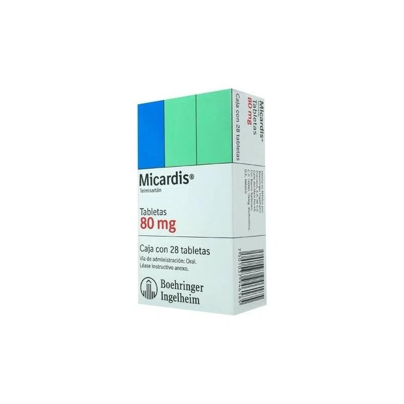 MICARDIS (TELMISARTAN) 80 MG 28 TAB