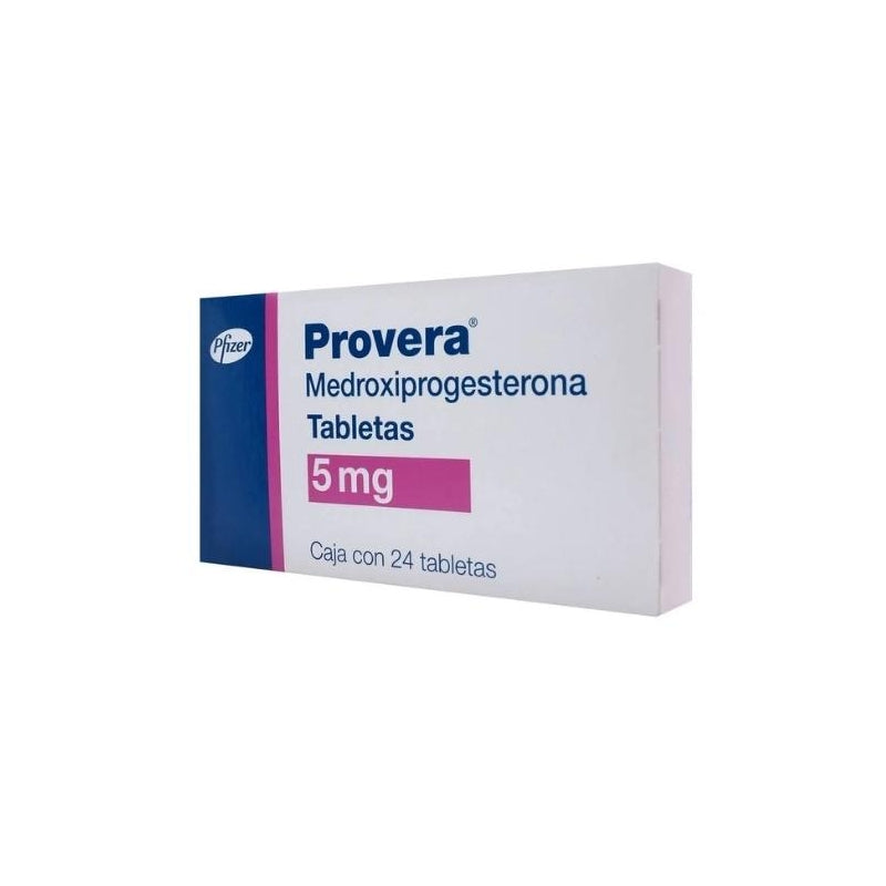 PROVERA (MEDROXYPROGESTERONE) 5 MG 24 TAB