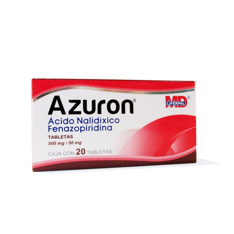 AZURON (NALIDIXIC ACID / PHENAZOPYRIDINE) 20 TAB