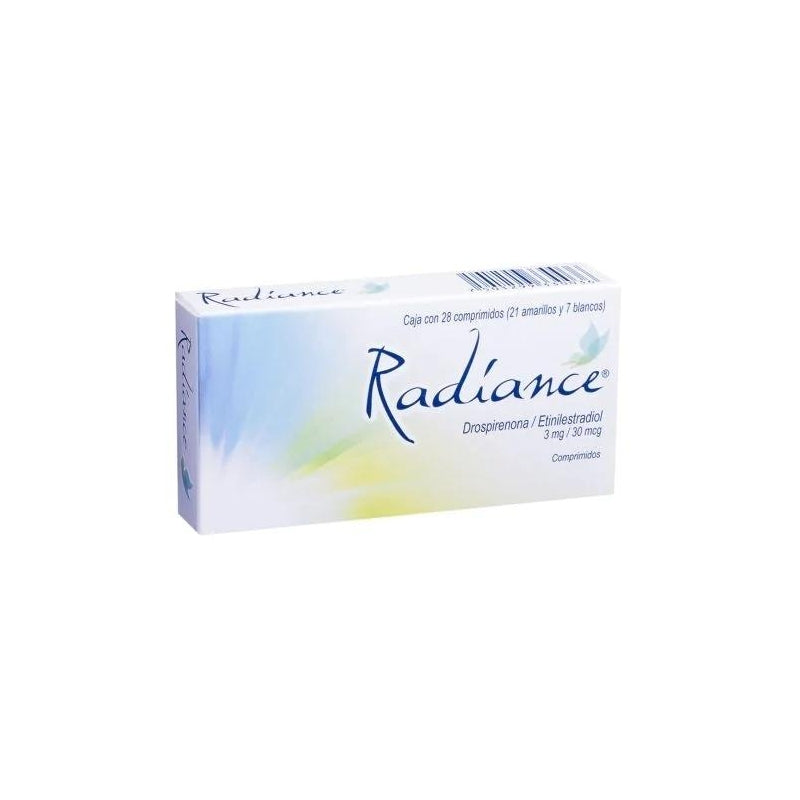 RADIANCE (DROSPIRENONE / ETHINYL ESTRADIOL 28 TABLETS)