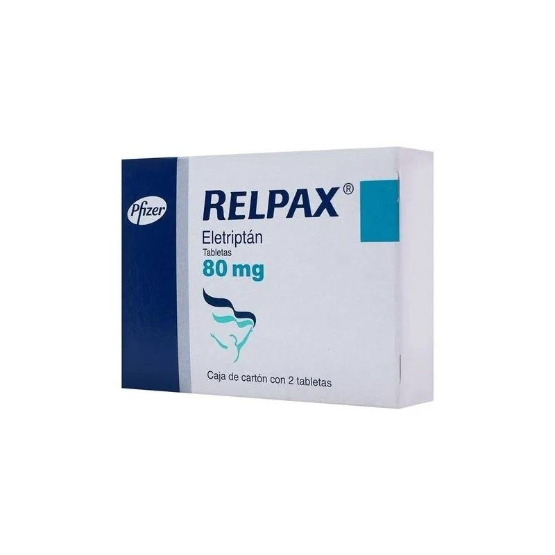 RELPAX (ELETRIPTAN) 80 MG 2 TAB