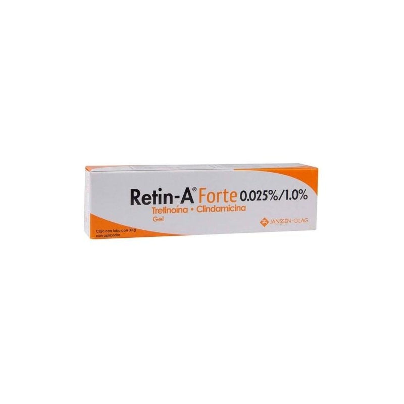 RETIN-A FORTE (TRETINOIN/CLINDAMYCIN) 0.025%/1.0% GEL 30 G
