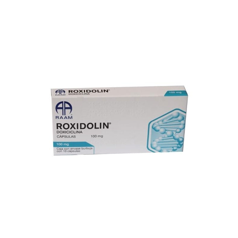 ROXIDOLIN (DOXYCYCLINE) 100 MG 10 TABLETS