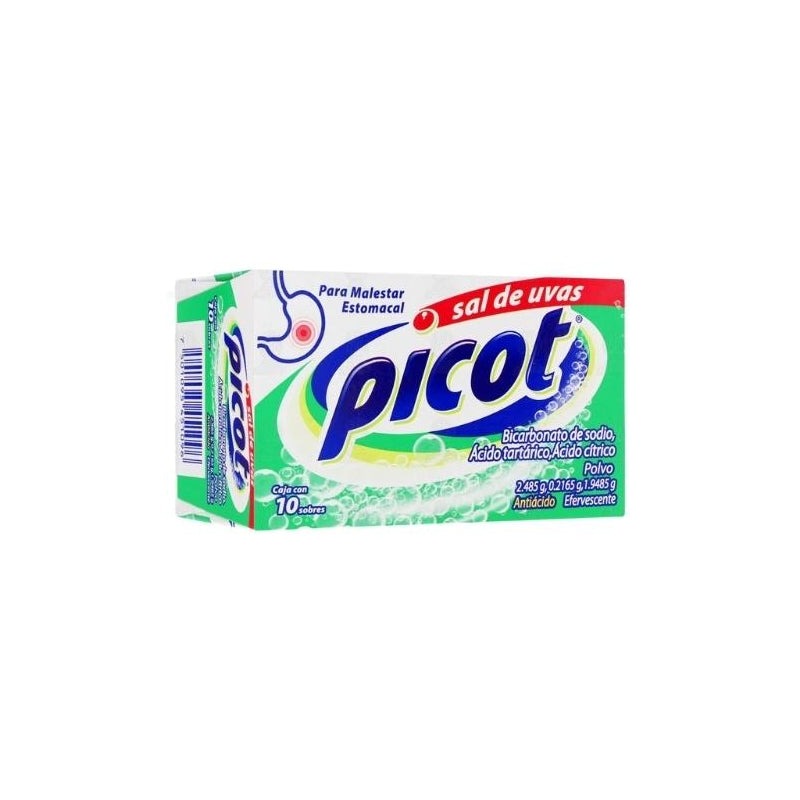 PICOT GRAPE SALT (SODIUM BICARBONATE) 10 SACHETS