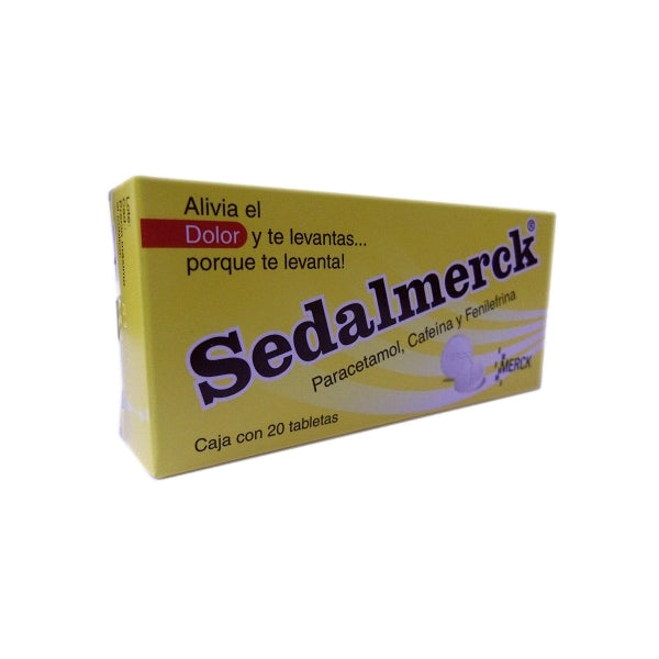 SEDALMERCK 20 TABLETS