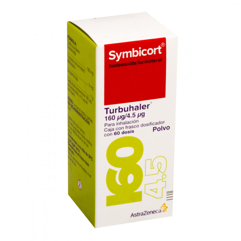 SYMBICORT (BUDESONIDE / FORMOTEROL) 160/4.5 MCG 60 DOSES