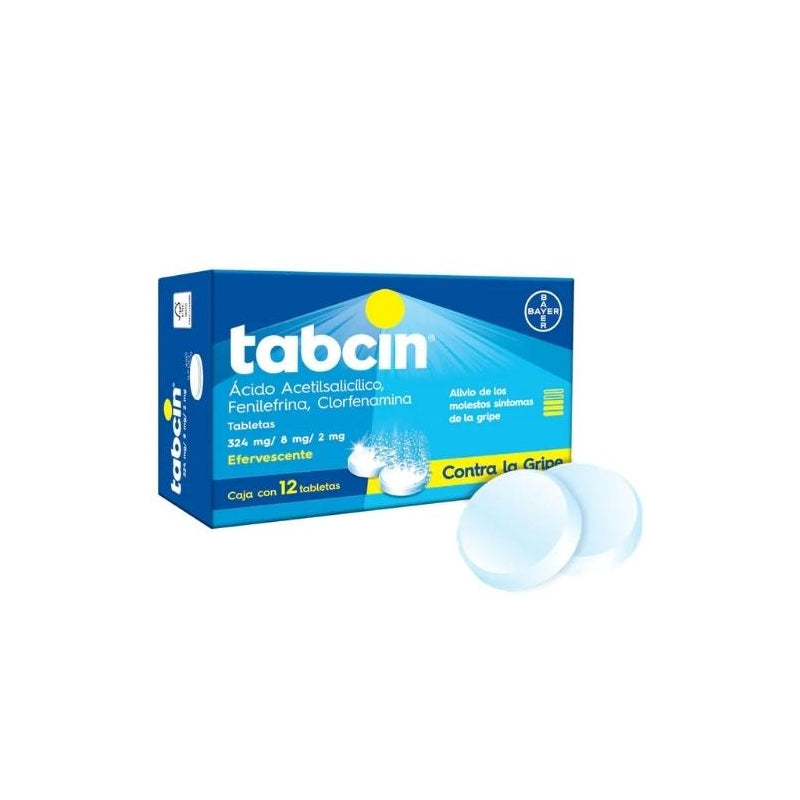 TABCIN EFFERVESCENT 12 TAB