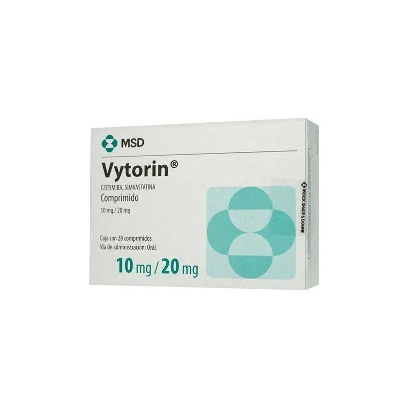 VYTORIN (EZETIMIBE / SIMVASTATIN) 10/20 MG 28 TABS