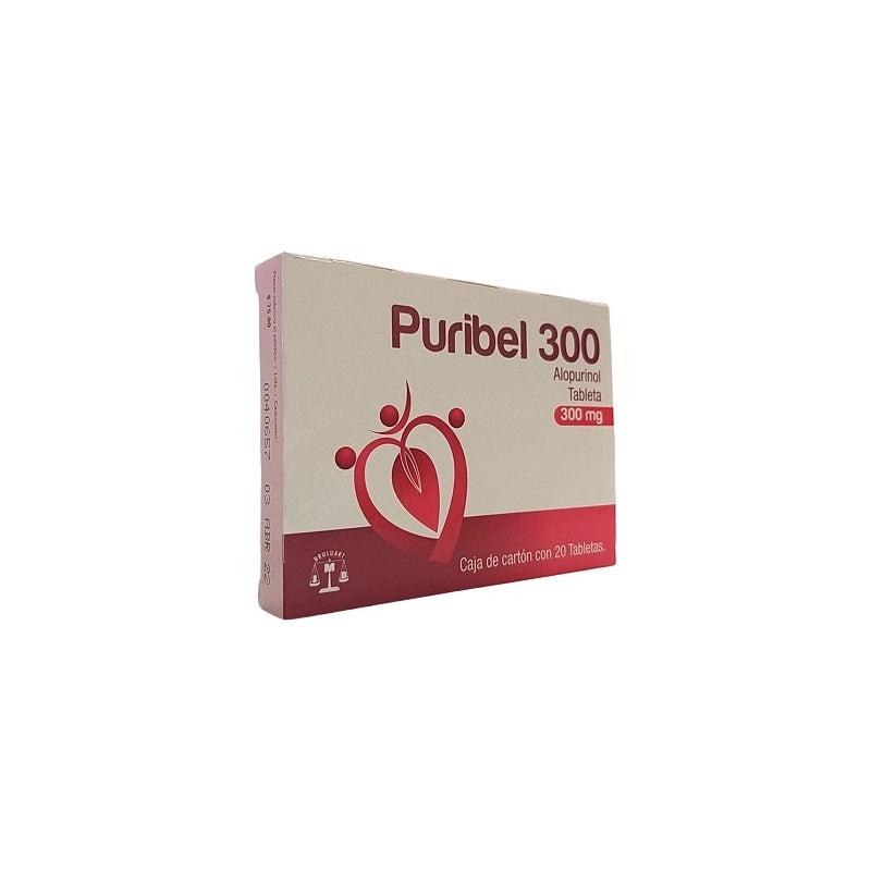 PURIBEL-300 (ALLOPURINOL) 300 MG 20 TABLETS